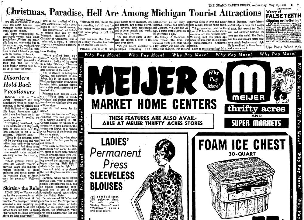 Hell - May 1968 Article